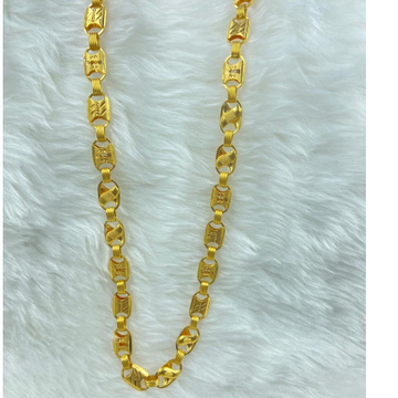 916 Gold Hallmarked Trendy Design Chain For Men by Ranka Jewellers