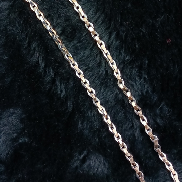 18K Gold Simple Gents Chain by Ranka Jewellers