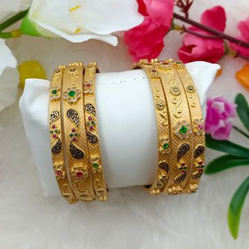 916 ANTIQUE 6 PIC BANGLES by Ranka Jewellers