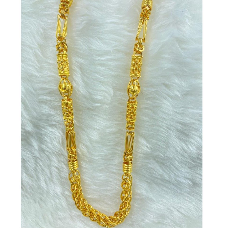916 Gold Hallmarked Attractive Gents Chain